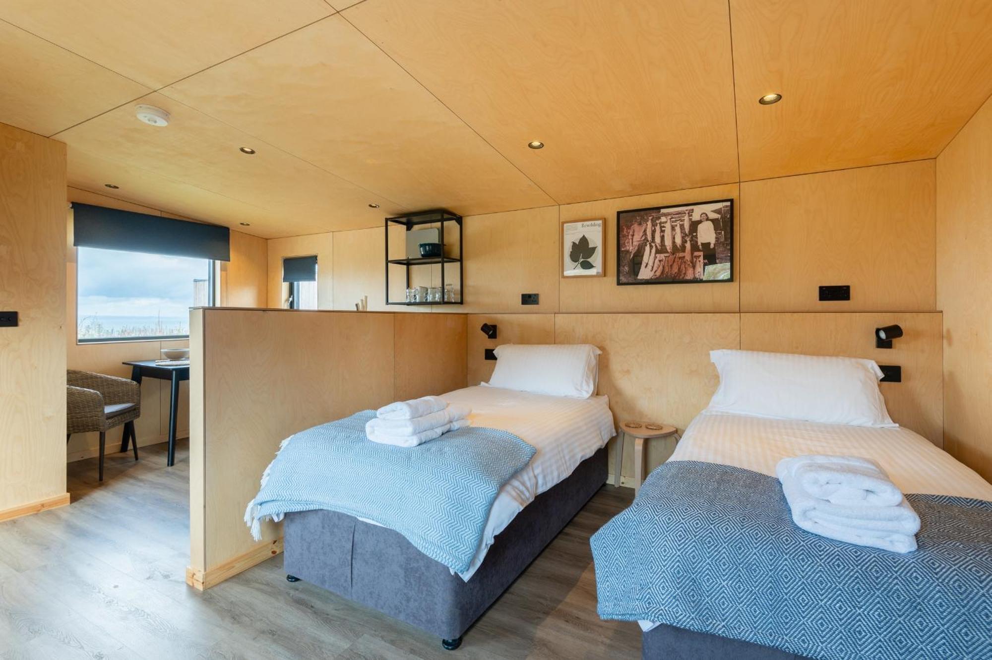 Rustic Cabins, Sea Views From Rewilded Farm With Highland Cows St Andrews Exteriér fotografie